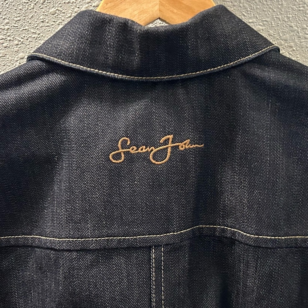 Sean Jean Denim Jacket Small (Loose Fit) - Picture 4 of 5